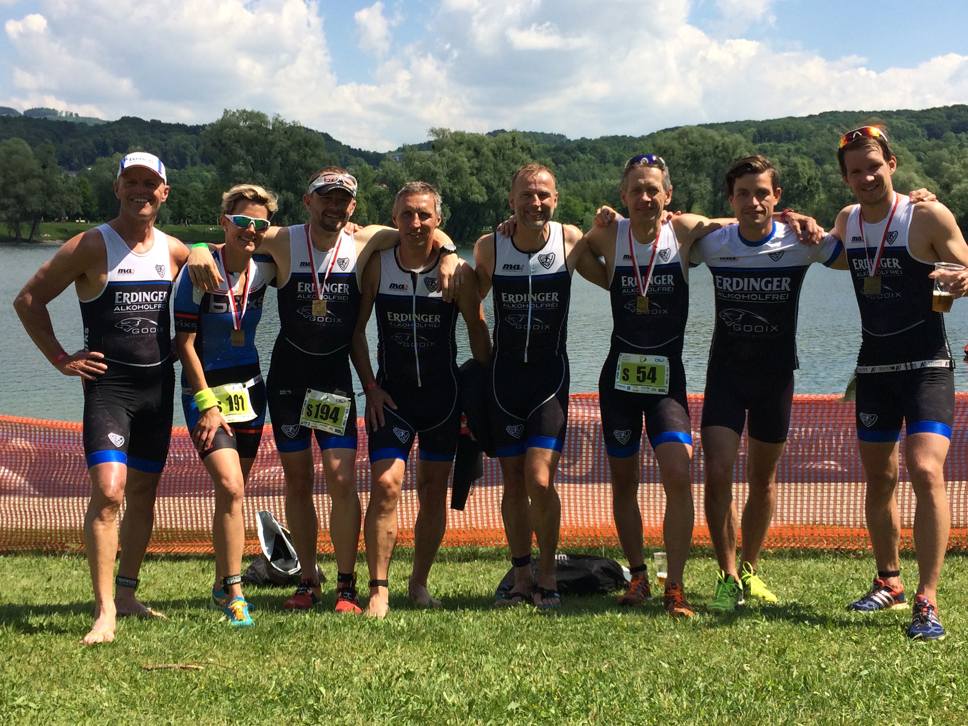 SVG-Triathleten zeigten starke Leistungen beim Linztriathlon