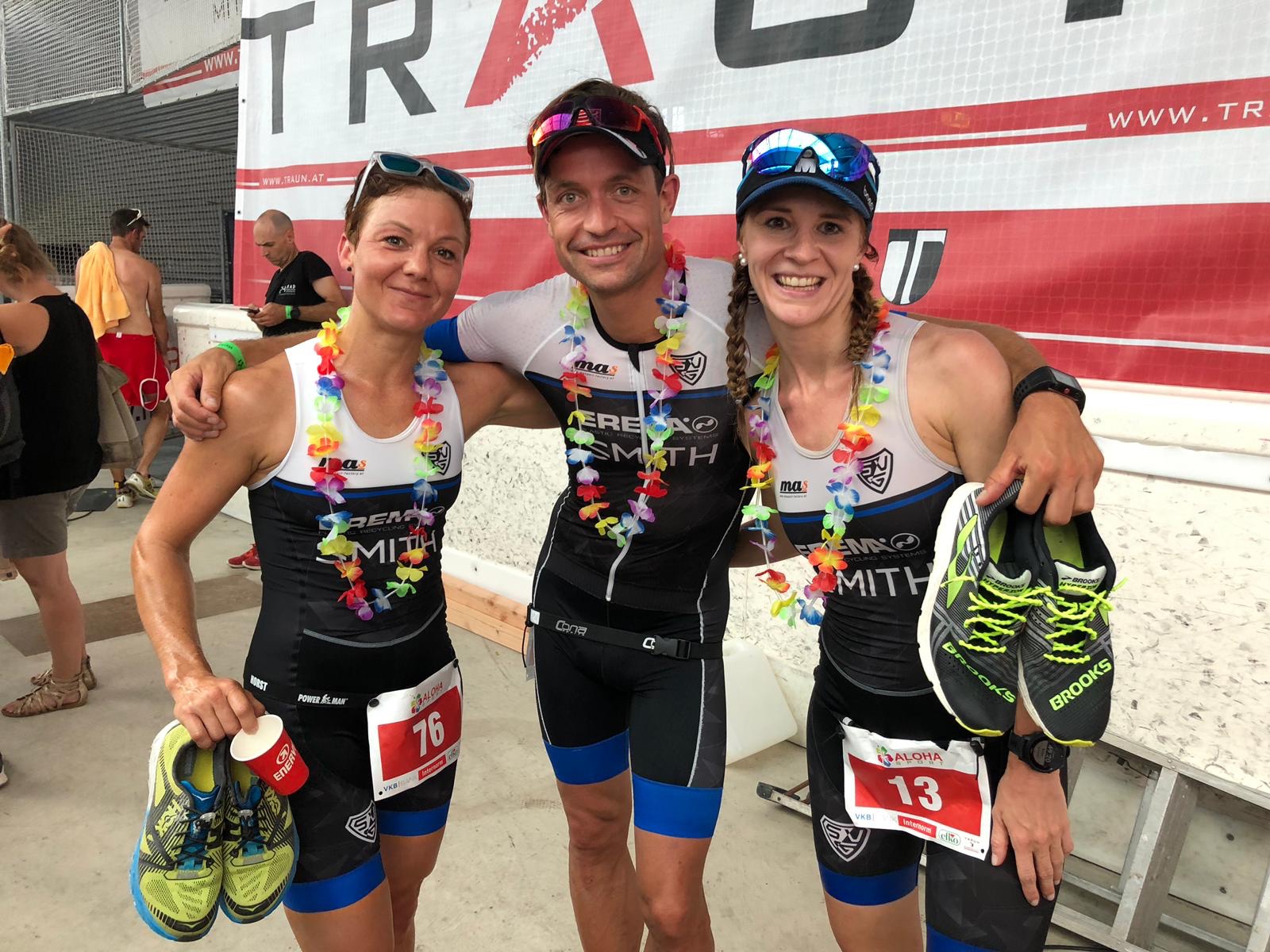 SVG Trias holen 3 Landesmeisterschafts-Medaillen beim Aloha Tri Traun