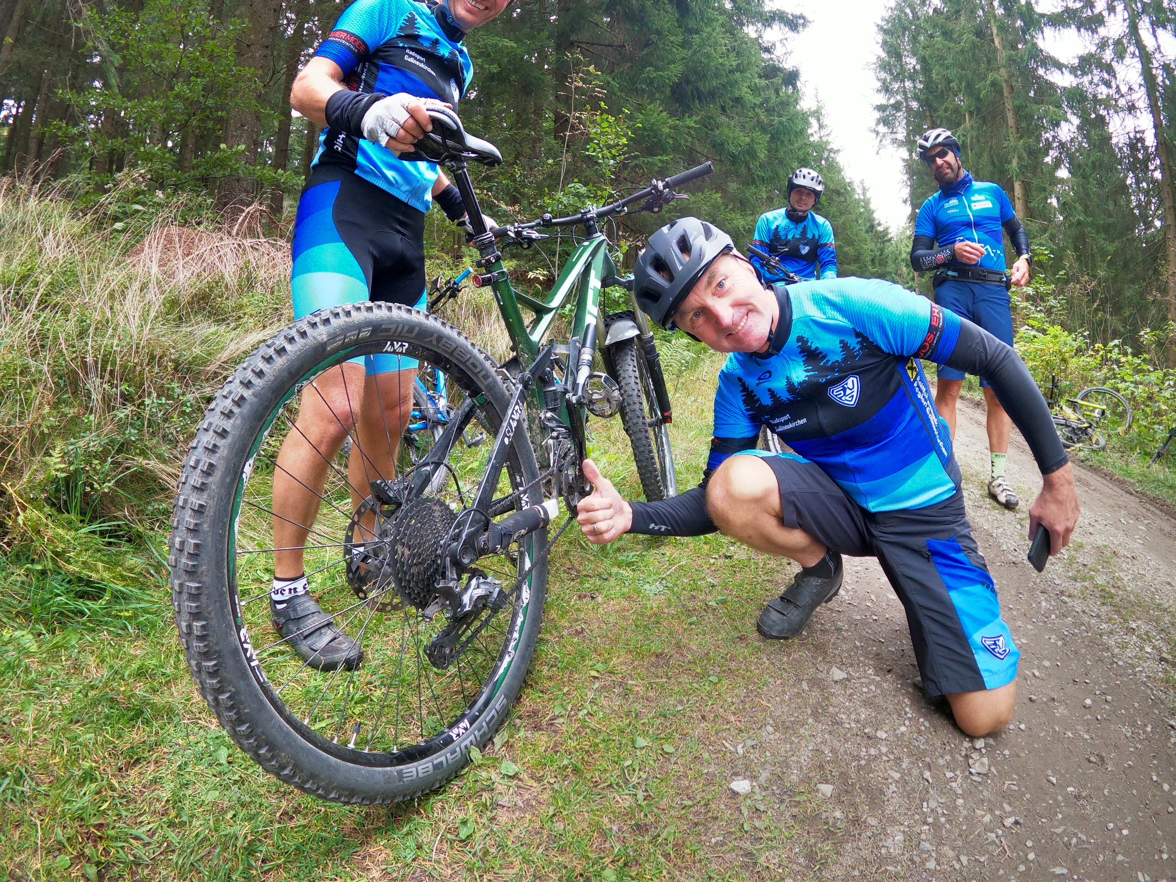 Herbstausfahrt der SVG Mountainbiker am 03. Oktober 2020