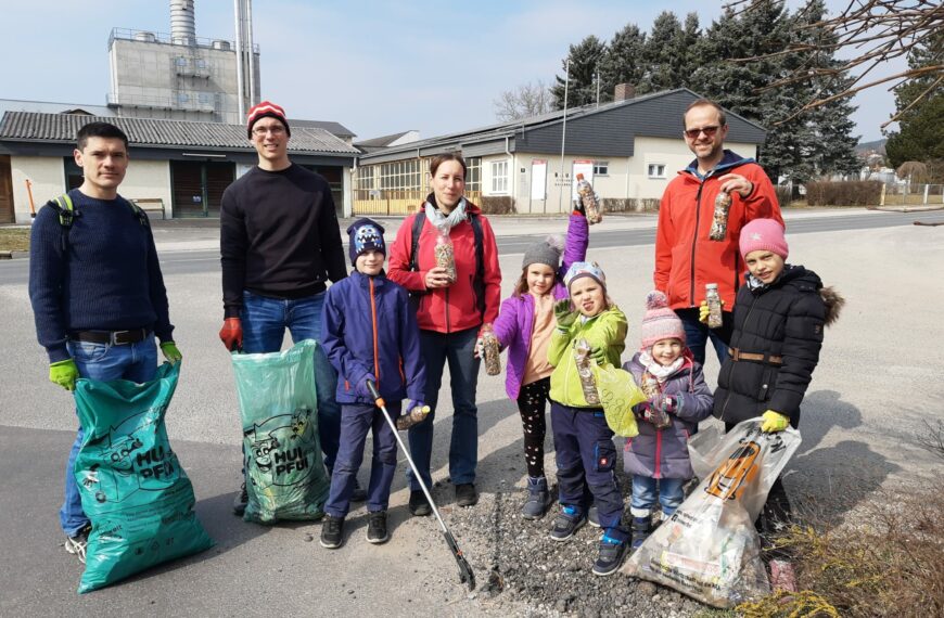 Sektion „Turnen für alle“ nimmt an der Aktion „Hui statt Pfui“ teil