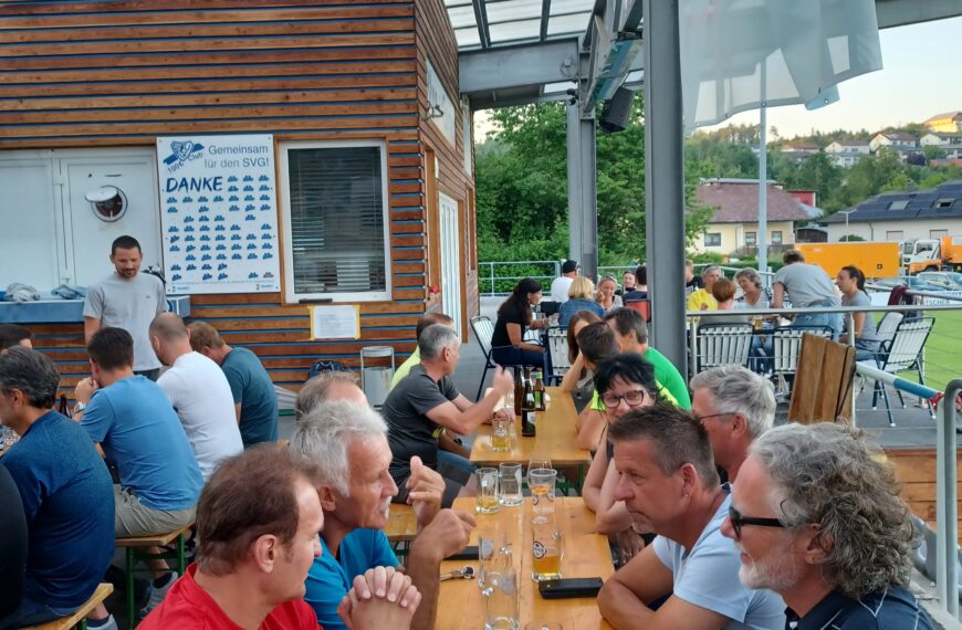 Sektion Radsport: Grillfeier