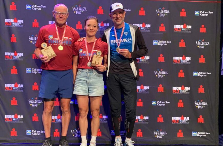 SVG Trias eroberten beim 70.3 Ironman in Zell am See 2 x Gold und 1 x Silber